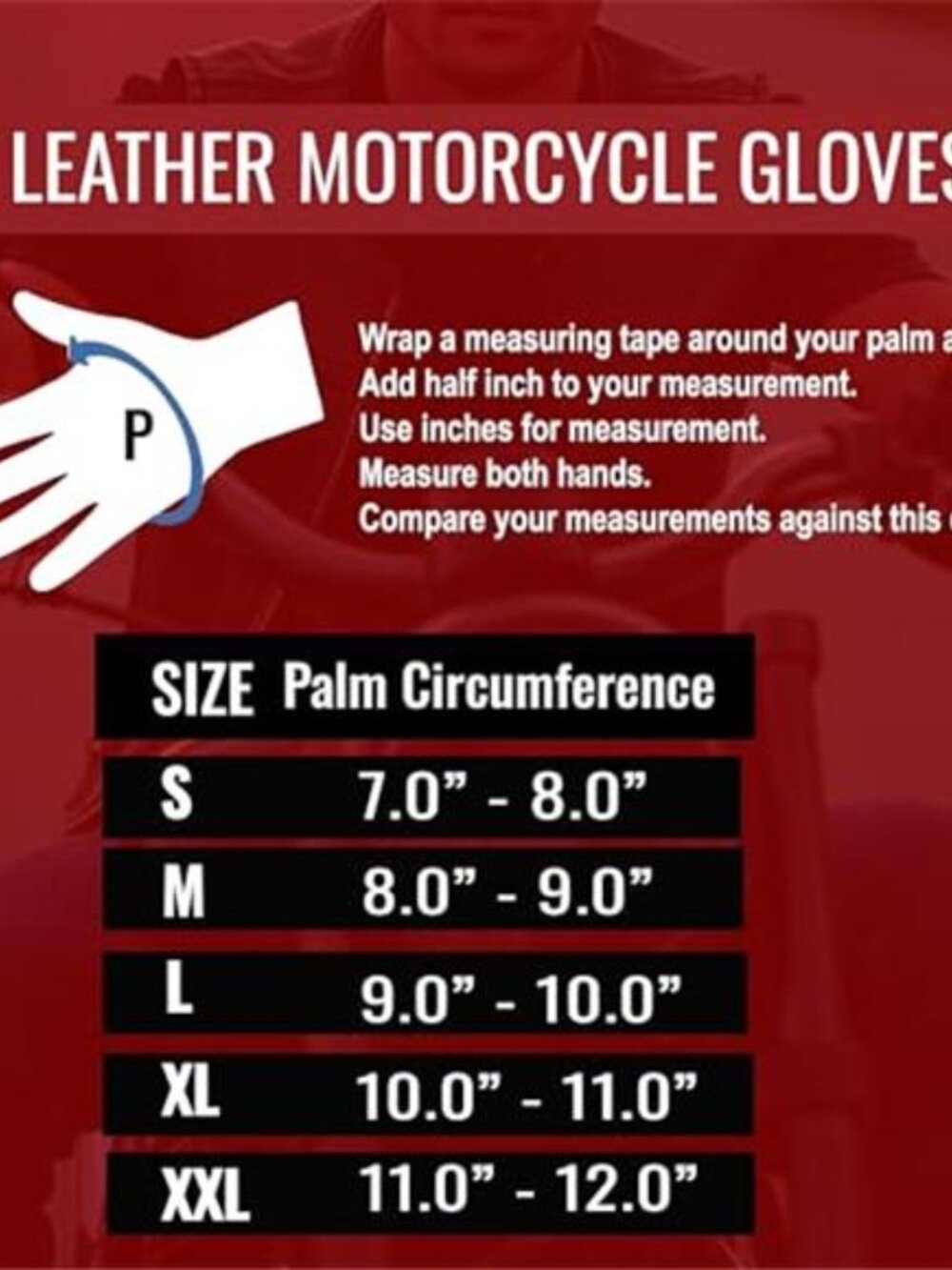 Motorcycle Gloves Leather Touchscreen Knuckle Protection Riding Racing Gloves - Picture 5 of 6